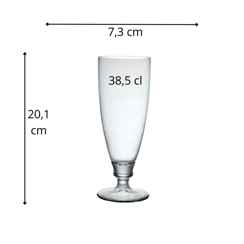 Verre à bière verre 38,5 cl Harmonia Birra Bormioli Rocco