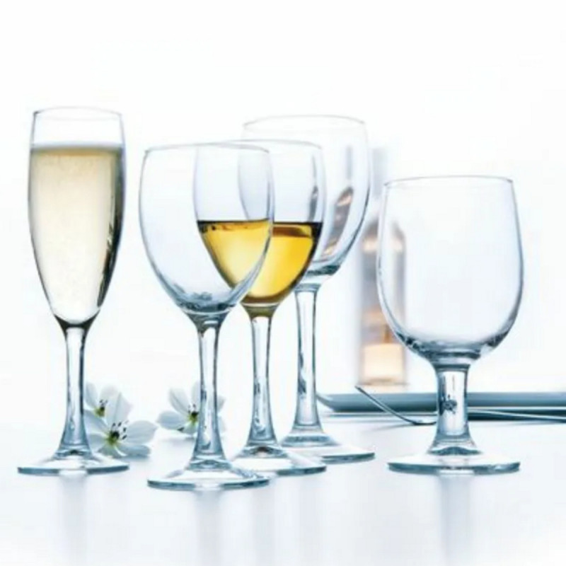Verre à pied verre trempé 19 cl Princesa Arcoroc