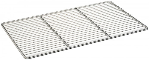 Grille inox 65x53 cm GN 2/1 3 traverses Saint Romain