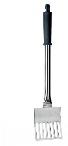 Pelle de cuisson 35 cm inox Non cranté ajourée plastique Ustensile Collectivite Saint Romain