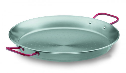Plat à paëlla rond acier Ø 46 cm Lacor
