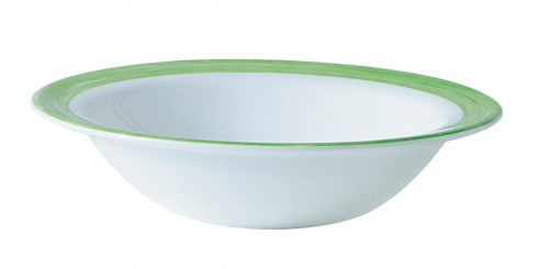 Coupelle rond vert verre opal Ø 12 cm Brush Arcoroc