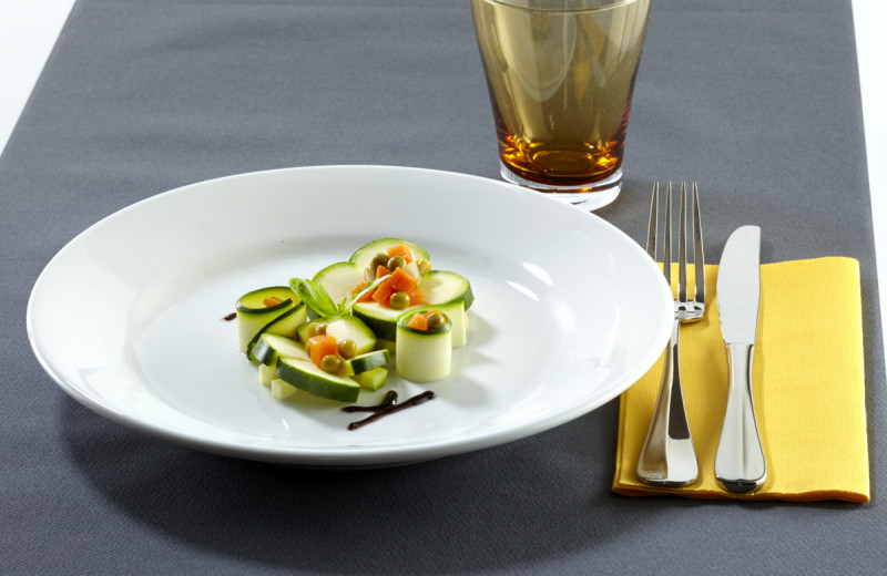 Assiette plate rond blanc porcelaine Ø 14 cm K Pro.mundi
