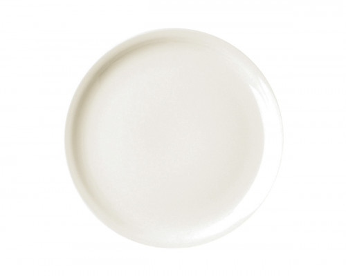 Assiette plate rond ivoire porcelaine vitrifiée Ø 21,5 cm Ska Rak