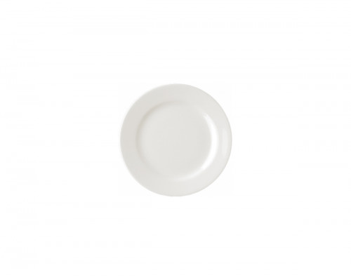 Assiette plate rond ivoire porcelaine vitrifiée Ø 15 cm Banquet Rak