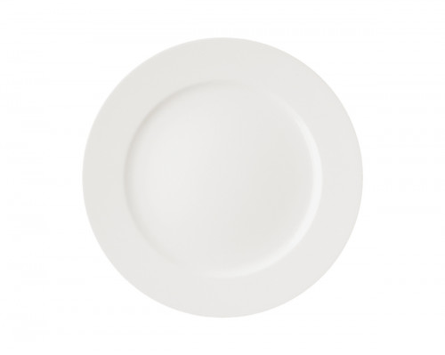 Assiette plate rond ivoire porcelaine vitrifiée Ø 29 cm Banquet Rak