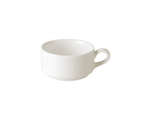 Tasse à thé rond ivoire porcelaine vitrifiée Banquet Rak