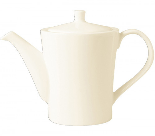 Cafetière rond ivoire porcelaine vitrifiée 35 cl Ø 8,7 cm Fine Dine Rak