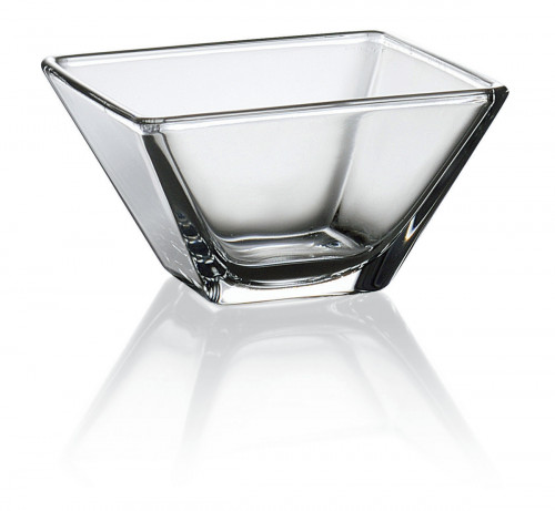Coupelle carré transparent verre 14 cm Torcello Vidivi
