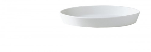 Plat sabot ovale blanc porcelaine 32x22,5 cm Bistronome Pro.mundi