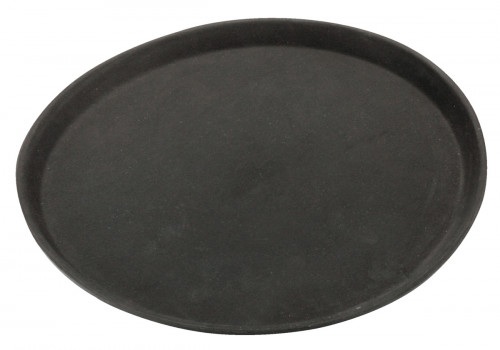 Plateau anti-dérapant polypropylène (pp) noir Ø 35,5 cm Essentials Collection
