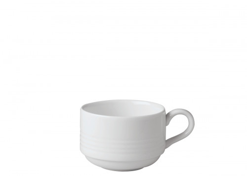 Tasse à thé rond ivoire porcelaine vitrifiée 23 cl Ø 8,5 cm Rondo Rak