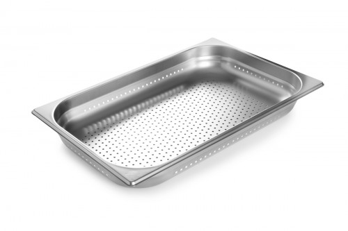 Bac perforé GN 1/1 inox P10 cm Lacor