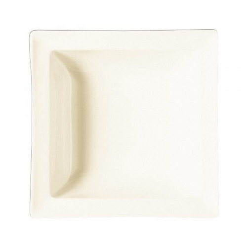 Coupelle carré ivoire porcelaine vitrifiée 14 cm Classic Gourmet Rak