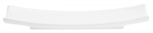Plat rectangulaire blanc porcelaine 26 cm Bamboo Pro.mundi