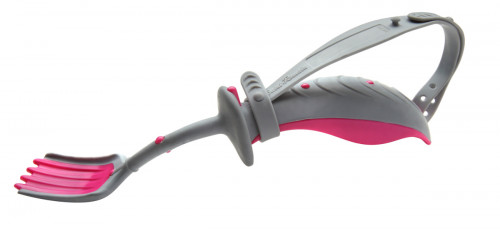 Fourchette ergonomique gris polypropylène (pp) Flex Ergo Saint Romain