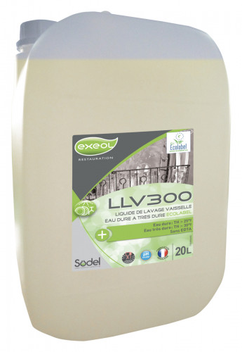 Liquide vaisselle machine eau dure 20 L Exeol