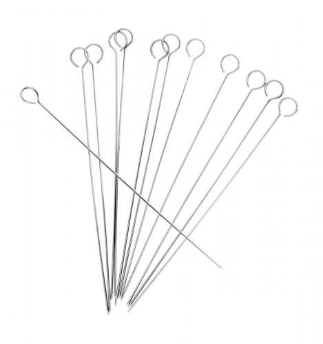 Brochettes inox 35 cm 35 cm Pro.cooker (12 pièces)