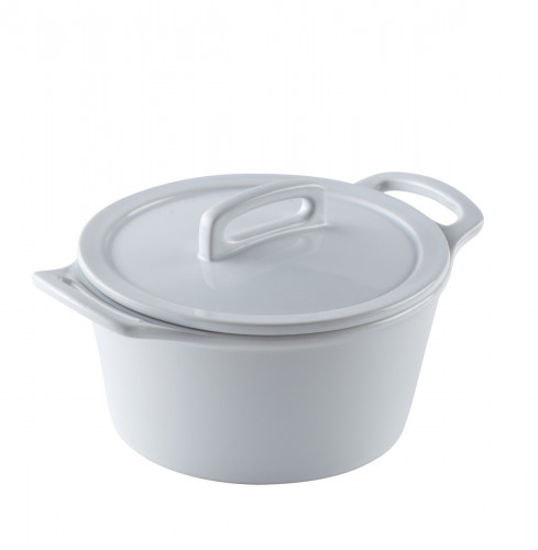 Cocotte rond blanc porcelaine Ø 10 cm Bistronome Pro.mundi