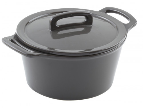 Cocotte rond gris grès émaillé Ø 10 cm Bistronome Pro.mundi