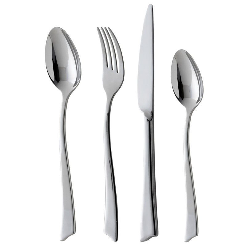 Cuillère à moka inox 18/10 11 cm Wave Pro.mundi