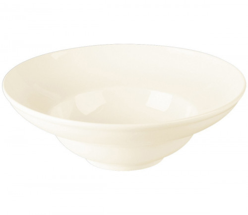 Assiette extra creuse rond ivoire porcelaine vitrifiée Ø 26 cm Classic Gourmet Rak