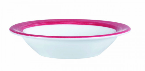 Coupelle rond rouge verre opal Ø 12 cm Brush Arcoroc