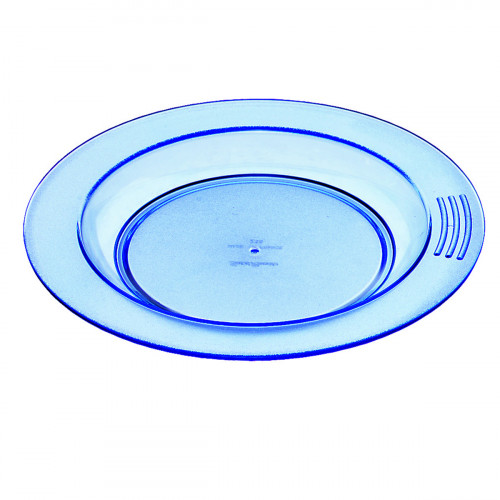 Assiette creuse rond bleu copolyester Ø 18 cm Vaisselle Copolyester Saint Romain