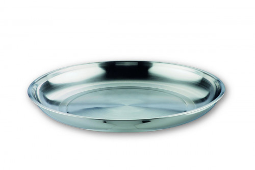 Plateau à fruits de mer rond inox Ø 42 cm Lacor