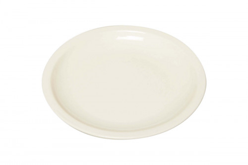 Assiette régithermie rond ivoire porcelaine vitrifiée Ø 22,8 cm Hospital Rak