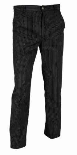 Pantalon de cuisine noir 36 Timeo Robur