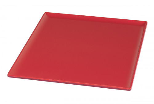 Plat GN1/1 rouge mélamine 53 cm Vestah Platex
