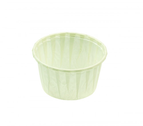 Caissette blanc Ø 5,4 cm 4 cm (250 pièces)