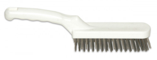 Brosse métallique blanc 31 cm Brosshygien Thomas