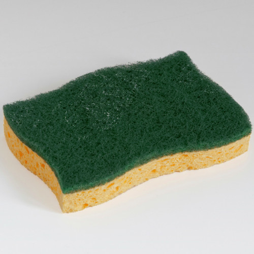 Tampons abrasifs verts sur éponge vert 13x8x2,7 cm 3m (6 pièces)