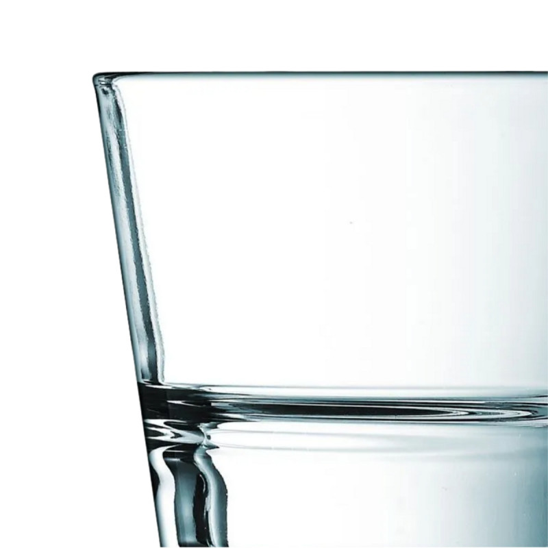 Gobelet forme basse verre trempé 21 cl Stack Up Arcoroc
