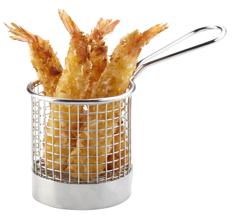 Panier à frites rond inox Ø 8 cm Pro.mundi