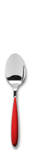 Cuillère à café rouge inox 14 cm Amande Tarrerias Bonjean