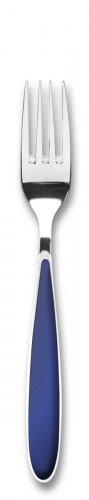 Fourchette de table bleu inox 20 cm Amande Tarrerias Bonjean