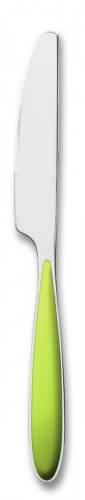 Couteau de table  vert 22 cm Amande Tarrerias Bonjean