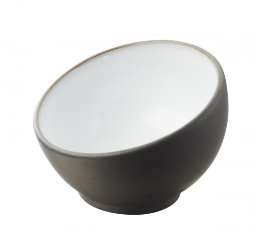 Mise en bouche rond blanc porcelaine culinaire Ø 7,5 cm Solid Revol
