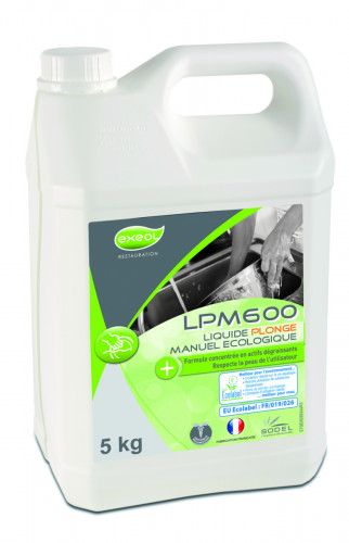 Liquide vaisselle à la main 5 L Exeol