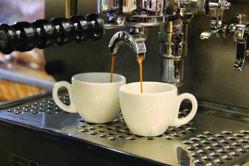 Tasse à expresso rond ivoire porcelaine vitrifiée 8 cl Ø 6,5 cm Barista Rak