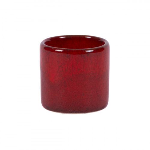Pot à sauce rond rouge grès émaillé Ø 5 cm Gres Couleur Pro.mundi