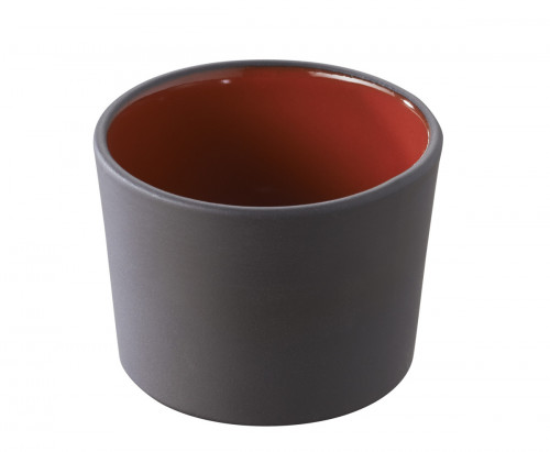 Pot à tapas rond rouge porcelaine culinaire Ø 8 cm Solid Revol