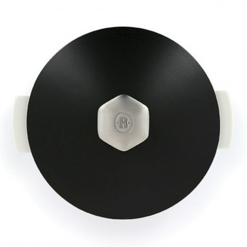 Couvercle pour cocotte rond noir porcelaine culinaire Ø 10,5 cm Revolution 2 Revol