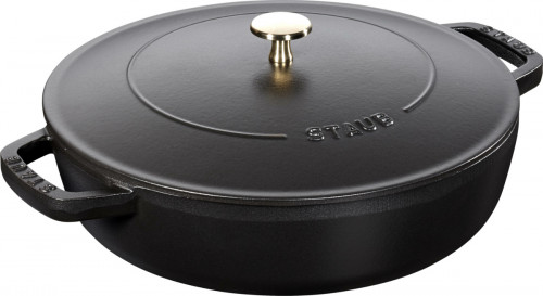 Sauteuse fonte d'acier Ø 24 cm 11,6 cm 2,4 L Chistera Staub