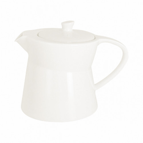 Théière rond ivoire porcelaine vitrifiée 40 cl Ø 10,2 cm Giro Rak