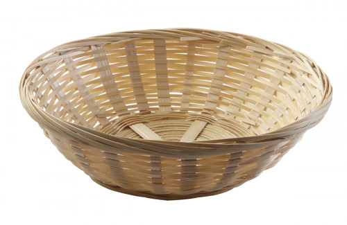 Corbeille rond bambou Ø 20 cm 7 cm Pro.mundi