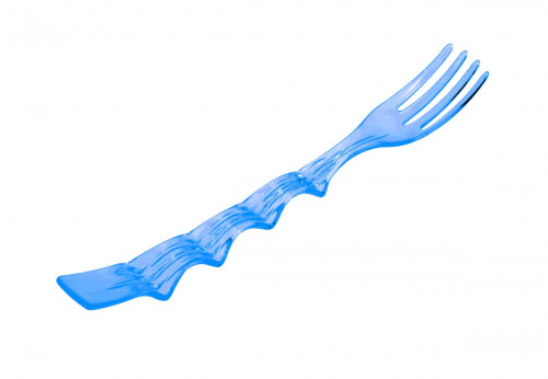 Fourchette de table bleu copolyester 21 cm Vaisselle Copolyester Saint Romain